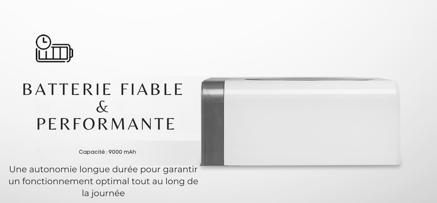 Lampe UV LED sans fil OCHO NAILS X22 72 W avec batterie et base miroir